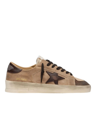 Golden Goose Stardan Sneakers – Bej/Maro
